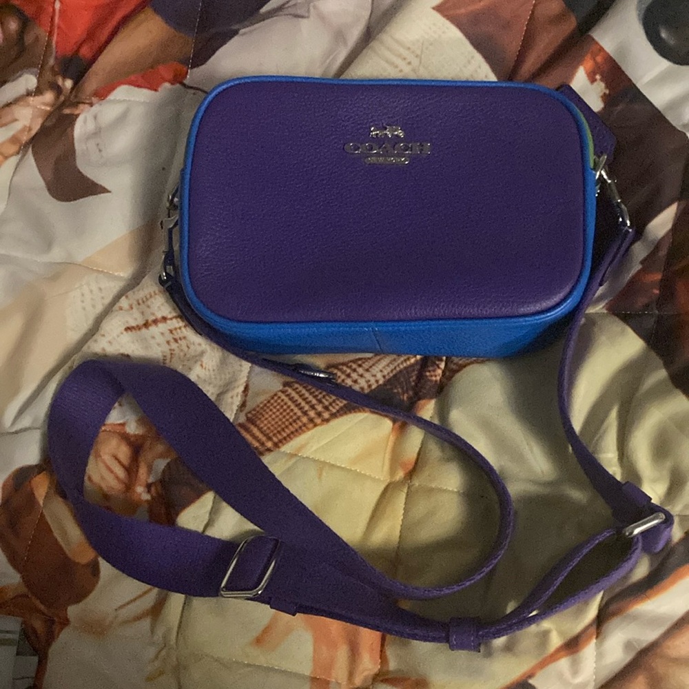 Coach Dual-Tone Crossbody Bag